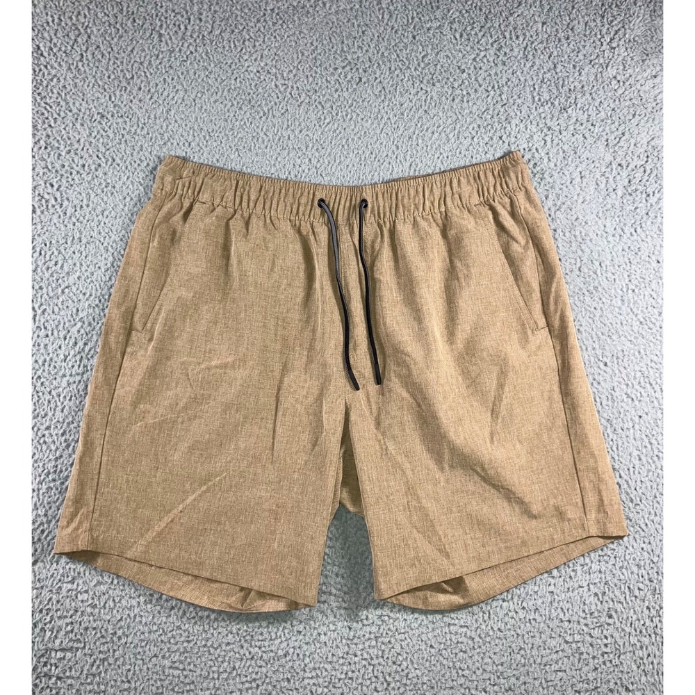 Eddie Bauer Shorts Men XL Lightweight Elastic Drawstring Waist Outdoor Active